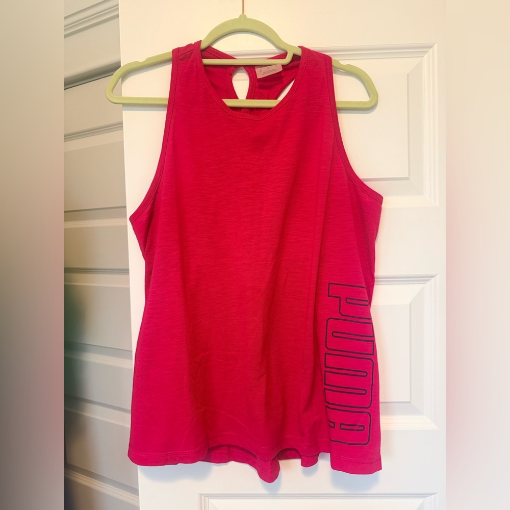 Puma Women's Bold Pink Tank Top